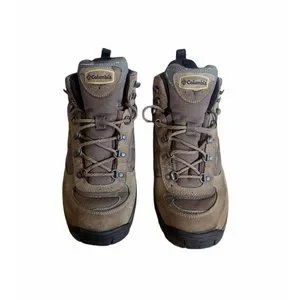 Columbia Shoes Columbia Hilltop Ridge Ym69255 Tan Hiking Boots Ankle Top Lace Up Mens Sz 12 Poshmark